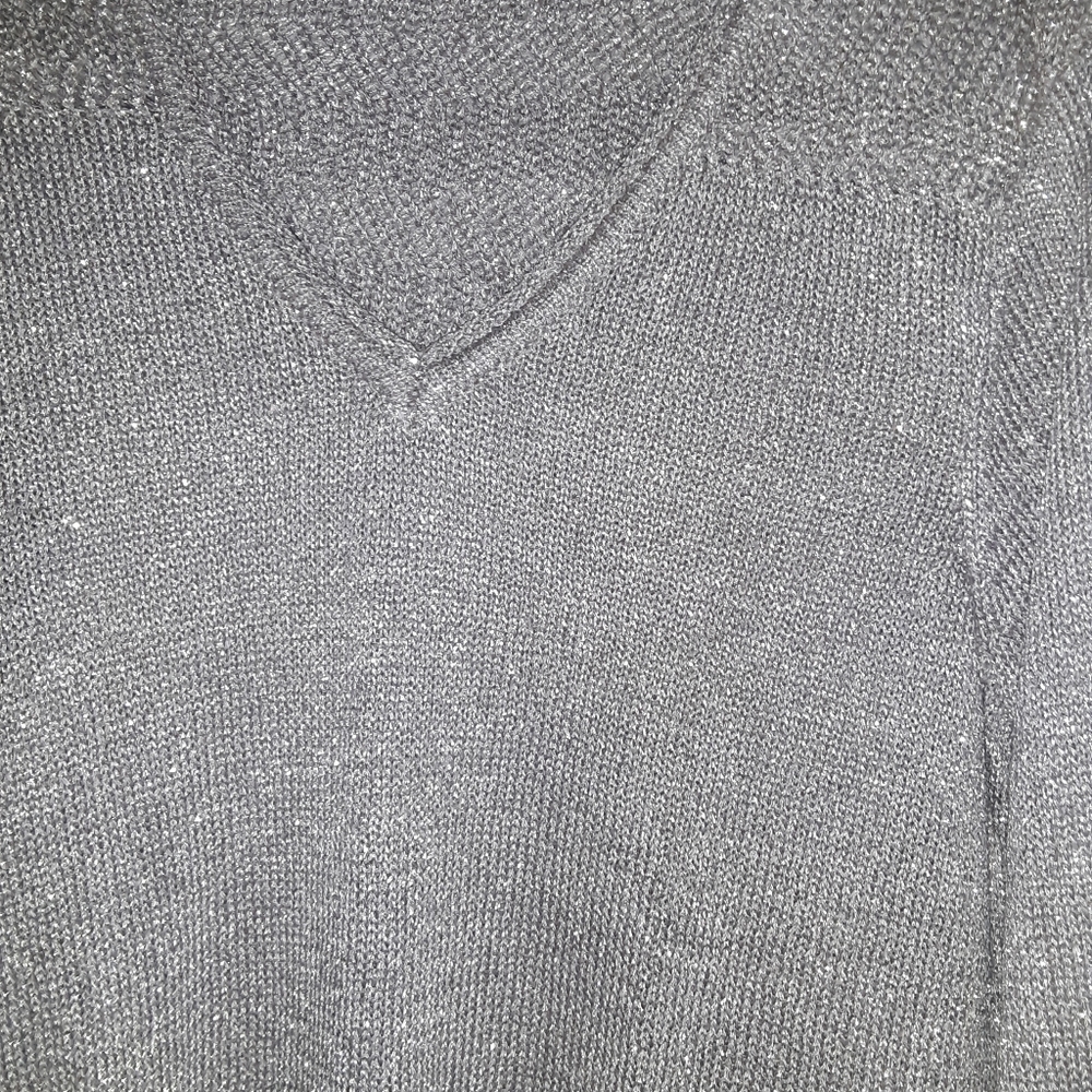 Democracy Metallic Knit Sweater - Picture 4 of 4